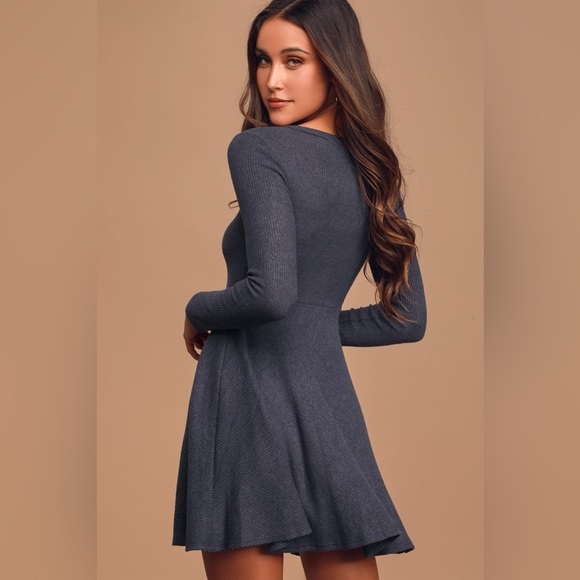 Lulus Fit and Flare Skater Dress - Picture 2 of 5